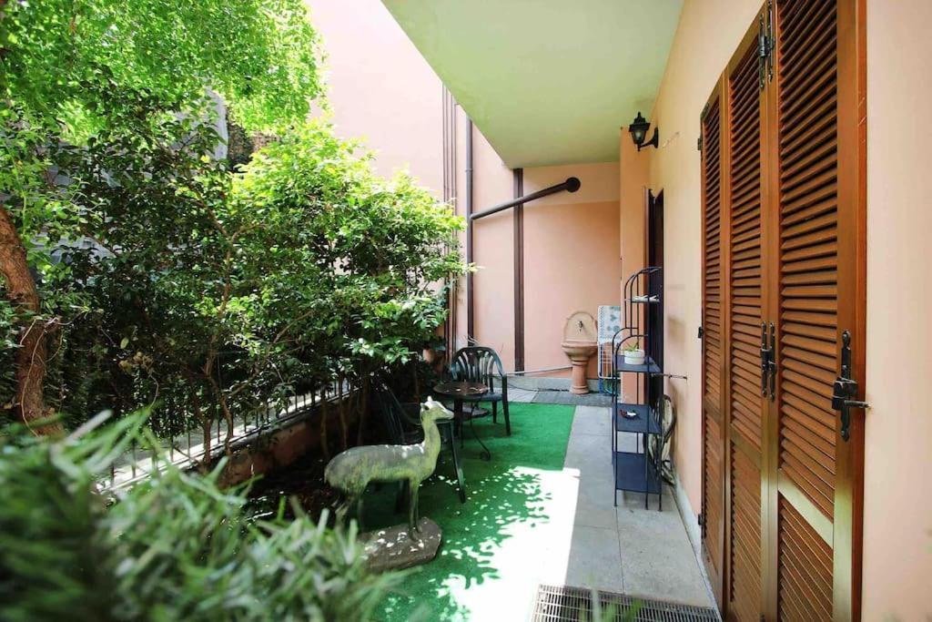 Appartamento Con Giardino Vicino A San Siro Milano Exteriör bild